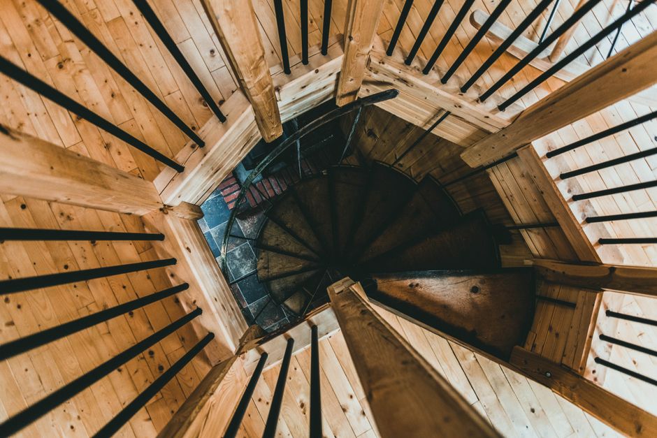 monte-escalier à Cuffies
